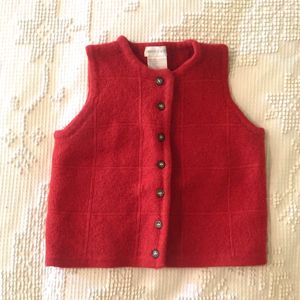 100% Wool Vintage vest